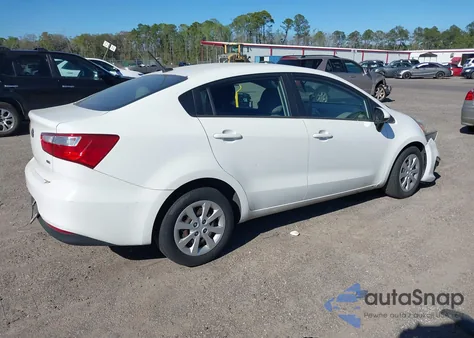 2016 Kia Rio Lx из США, поврежденный, VIN KNADM4A37G6542089